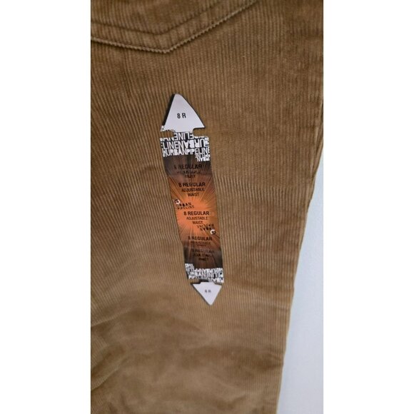 URBAN PIPELINE Corduroy Pants Adjustable Waist Tan Khaki BOYS 8 Reg Boot NWT - Picture 4 of 9